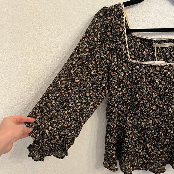 NWT Christy Dawn Celia Blouse Medium Fits Small - Picture 4 of 14